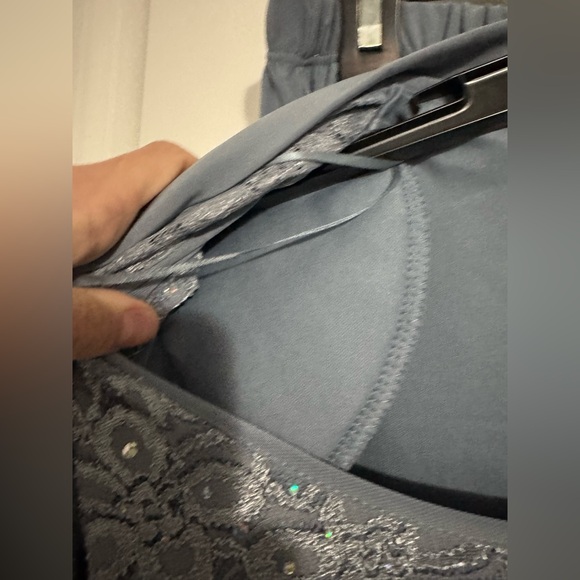 R&M Richards 7772 Sequined Lace 2-Pc Evening Pants Set Size 8 New - Picture 6 of 6